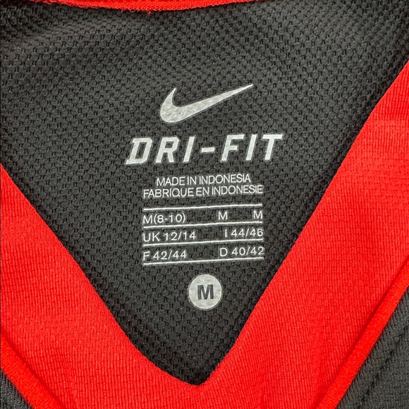 Nike Women’s Dri-Fit  Sz M Gray V-Neck 3/4 Sleeve Athletic T-Shirt - Picture 9 of 9